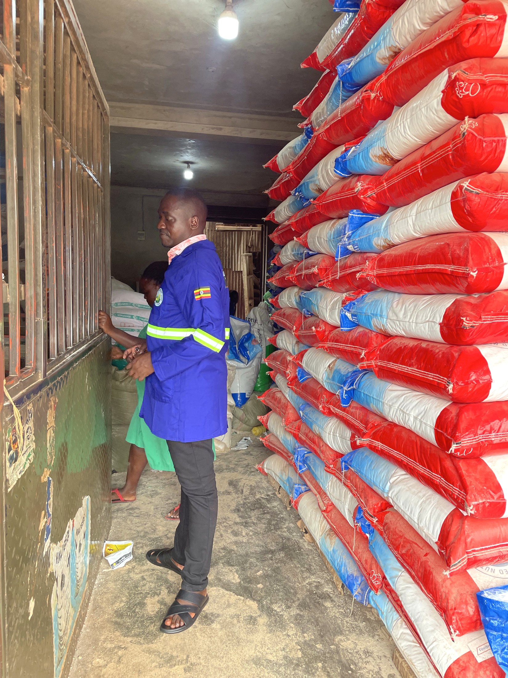 Bagged agricultural products