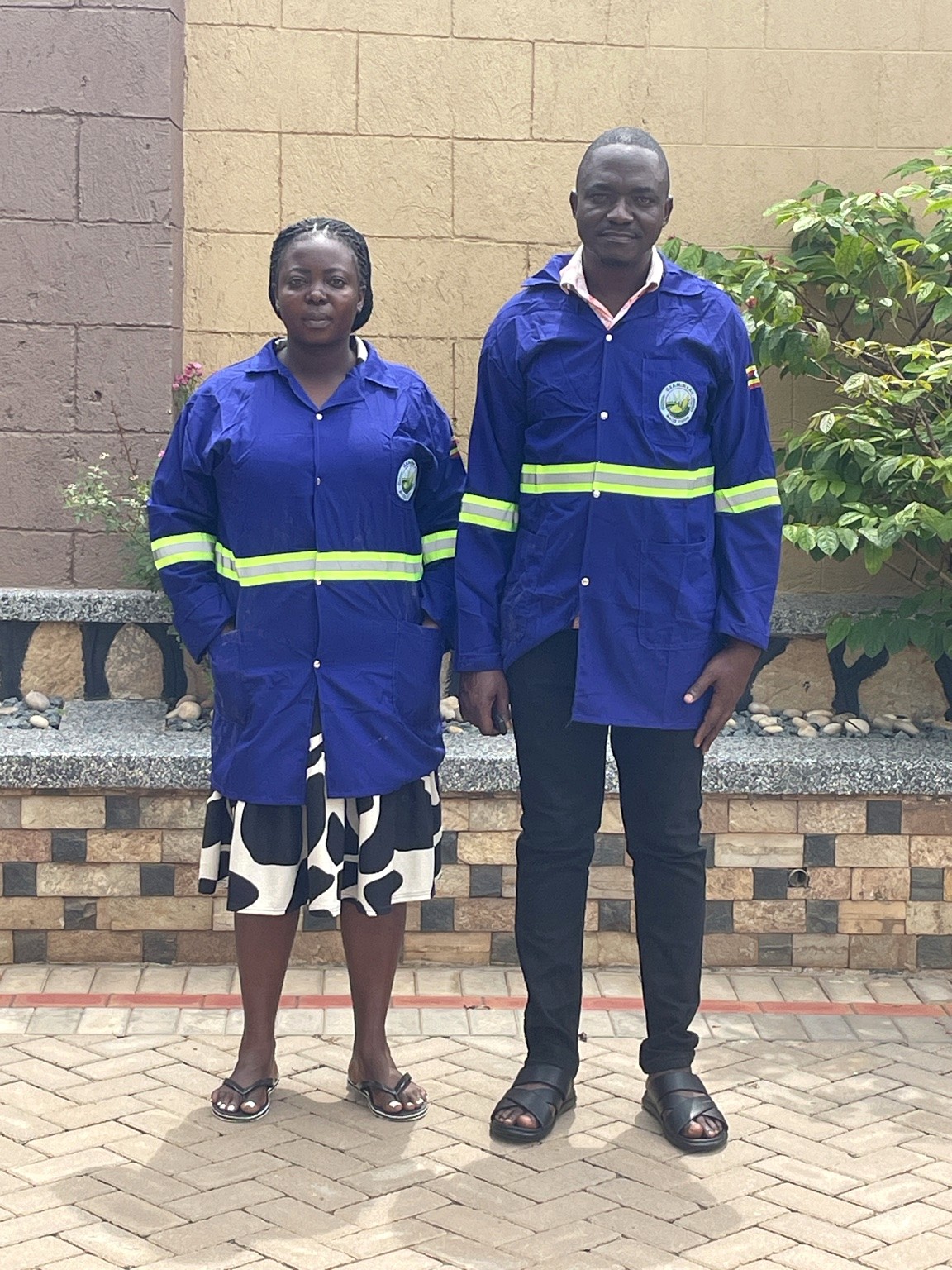 Nunda William and his wife Namuyomba Oliver